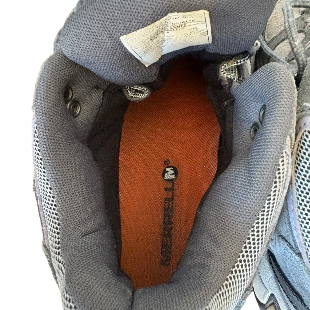 SOLD⭐️ 
Merrell Waterproof Castle Rock Hiking Boots size 9.5 Hyacinth outdoor - Picture 14 of 15